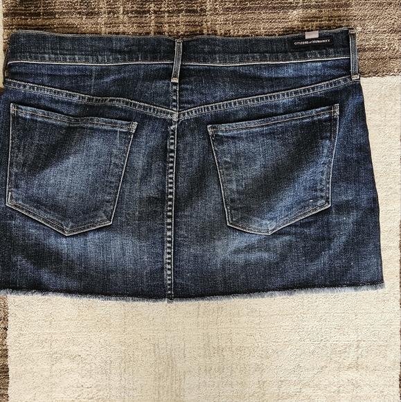 Citizens of Humanity Denim Mini Skirt - Picture 2 of 3